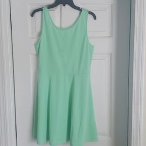 H&M Mint Green Dress Size 14